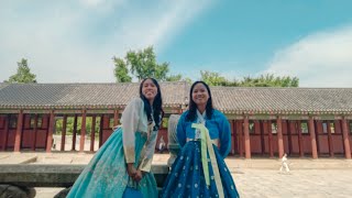 Hanbok Experience at Gyeongbokgung Palace [upl. by Yessac]