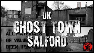 Abandoned High Street Estate  Hanky Park  Salford  Urbex UK  Post Apocalyptic Ghost Town [upl. by Hepsiba706]