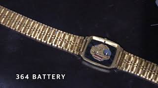 How To Change a Watch Battery Citizen Watch 6031 Movement [upl. by Ecirtaed626]