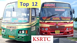 Top 12 Kerala KSRTC Longest Bus Routes [upl. by Esserac]