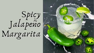 Spicy Jalapeño Margarita Recipe  EASY [upl. by Notsnhoj108]