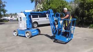 Genie Z3020N 30’ Electric Articulating Boom Lift Man Aerial Platform Jib [upl. by Croft]