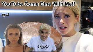 youtuber come dine with me ft flossie amp lookingforlewys [upl. by Nahk30]