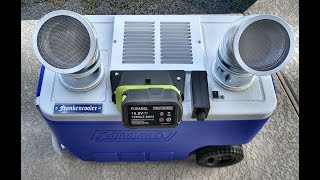 ICE CHEST AIR CONDITIONERS  WHAT WORKS WHAT DOESNT [upl. by Wampler]