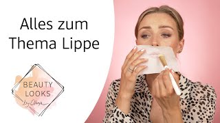 Lippe richtig schminken – Anleitung mit Olesja [upl. by Lilias234]