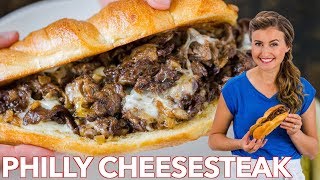 How To Make Classic Philly Cheesesteak Sandwich [upl. by Combes382]