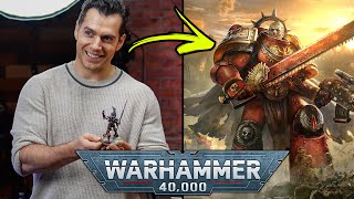 Who will Henry Cavill PLAY in Warhammer 40000 [upl. by Enaffit]