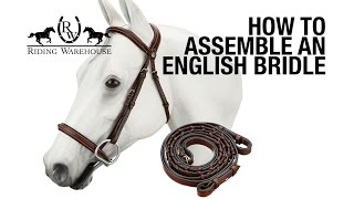 How To Assemble an English Bridle [upl. by Oremoh]