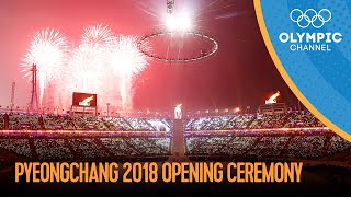 PyeongChang 2018 Opening Ceremony  PyeongChang 2018 Replays [upl. by Satsoc]