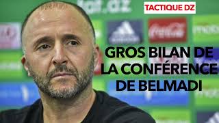 BELMADI UNE CONFERENCE DE PRESSE LIVE TRÈS BIZARRE [upl. by Madai]