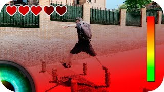 Videojuego en la vida real  The floor is LAVA [upl. by Almallah682]