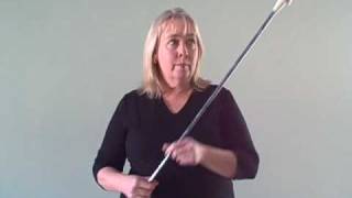 How To Twirl A Baton For Beginners  Baton Twirling Tricks and Tips  Thumb Throw Toss Twirl Planet [upl. by Atekin34]