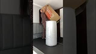 OLHA OQUE CHEGOU Unboxing Emma COLCHÕES [upl. by Llerod]