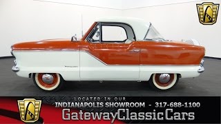 1960 Nash Metropolitan  Gateway Classic Cars Indianapolis  431NDY [upl. by Rubens891]