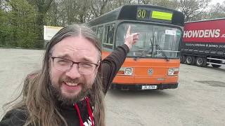 30000 SUBSCRIBERS So I drove a Leyland National bus On the road [upl. by Eilraep52]