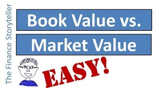 Book Value vs Market Value of Shares [upl. by Melvina109]