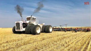 BIG BUD 16V747 Tractor Chisel Plowing [upl. by Stella588]