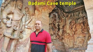 Badami cave Temple ಬಾದಾಮಿ ಗುಹಾಂತರ ದೇವಾಲಯಗಳು Bagalkot Tourism Chalukya Dynasty temple of Karnataka [upl. by Feinstein]