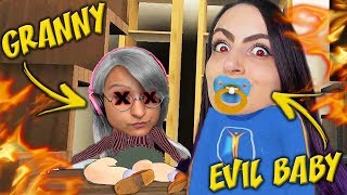 HUNTING GRANNY APHMAU Granny Simulator [upl. by Acinoed]