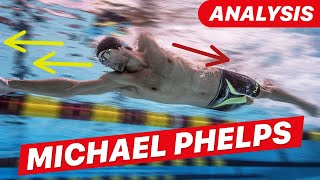 Michael Phelps Freestyle Stroke Analysis [upl. by Fattal]