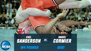 Cael Sanderson v Daniel Cormier NCAA title match at 184 pounds [upl. by Humph]