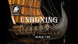 Viking ship quotOsebergquot  Version 3  Unboxing [upl. by Yardna]