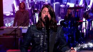 Foo Fighters quotSomething From Nothingquot  David Letterman [upl. by Cthrine]