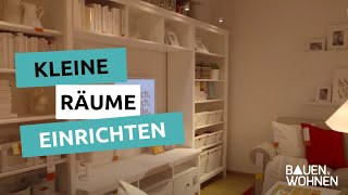 Living Kleine Räume einrichten – Mit diesen Tipps klappt es [upl. by Ititrefen]