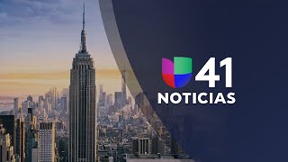 Noticias Univision 41 Nueva York  En vivo [upl. by Alleacim]