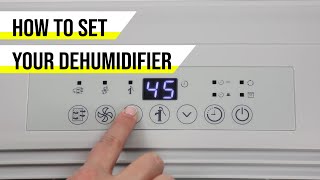 How to Set Your Dehumidifier  Sylvane [upl. by Harat]