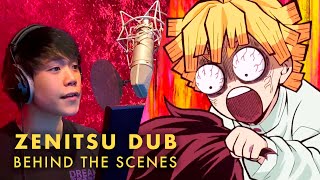 ZENITSUs Tantrum DUB Behind the Scenes  Demon Slayer EP 24 [upl. by Ellezaj]