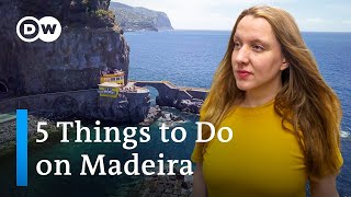 Must Dos on Madeira  5 Travel Tips for the Portuguese Island in the Atlantic Ocean [upl. by Adialeda]