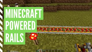 How To Make POWERED RAILS In Minecraft [upl. by Noj]