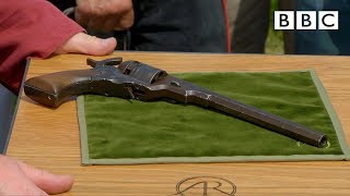 Early Colt revolver valued at £150000  Antiques Roadshow  BBC [upl. by Hannaoj234]