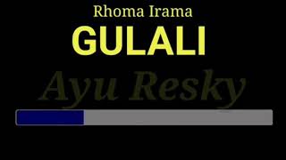 Karaoke gulali  Rhoma irama [upl. by Grider]