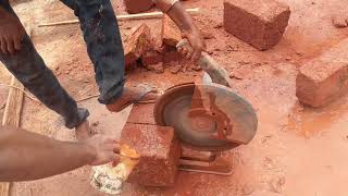 Laterite Stone Cutting  Kannur Laterite Stone Machine Cutting [upl. by Pruter]