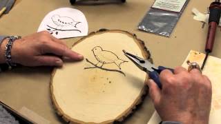 Wood Burning for Beginners  AC Moore [upl. by Dnalrah]