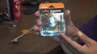 Preppers LPG Adapter to Butane Stove [upl. by Rhett]