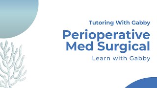 Fundamentals Preop Nursing [upl. by Mccandless]