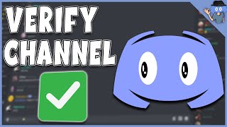 How to make a Verification Channel in your Discord Server [upl. by Anilemrac250]