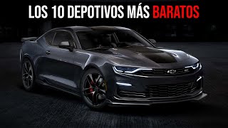 Los 10 autos DEPORTIVOS más BARATOS [upl. by Nabala]