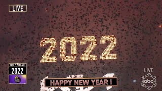 The 2022 New Years Countdown from New York City [upl. by Niveg444]