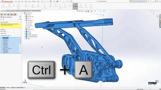 SolidWorks Assembly Mirror [upl. by Amaerd67]