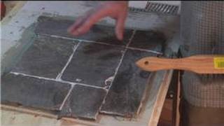 Cleaning Tile  How to Polish Slate Tiles [upl. by Keri]