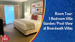 Boardwalk Villas  1 Bedroom Villa GardenPool View  Room Tour [upl. by Docia388]