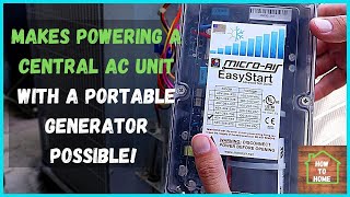 How To Install A Soft Start Kit On A Air Conditioner  Run Home AC With A Generator  MicroAir [upl. by Cinomod]