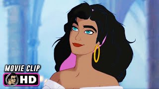 THE HUNCHBACK OF NOTRE DAME Clip  Esmeralda vs Phoebus 1996 Disney [upl. by Malda]