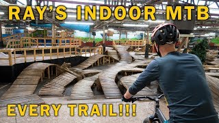 Full Tour of Rays Indoor MTB Park Cleveland Ohio [upl. by Emeline271]