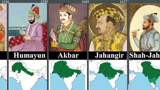 Timeline of Rulers of INDIA 15262024 [upl. by Durgy]