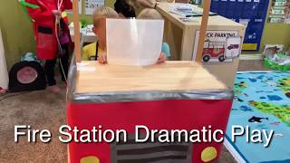 Fire Fighter Dramatic Play Preschool [upl. by Weiss]